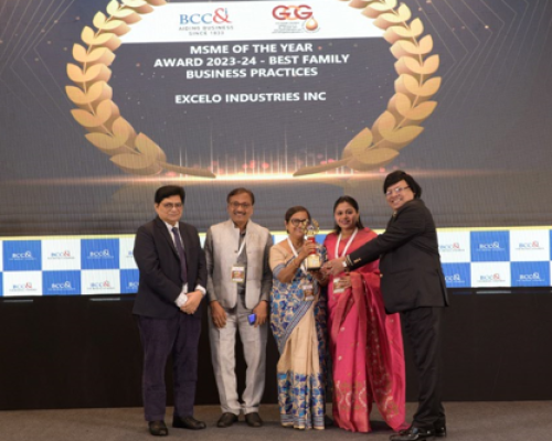 Award received from Bengal Chamber of Commerce and Industry for the Best Family Business for the year 2023-2024