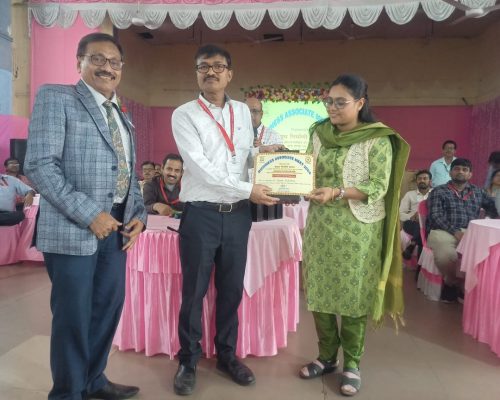 Felicitation By The Executive Director Of Ordnance Factory Dumdum